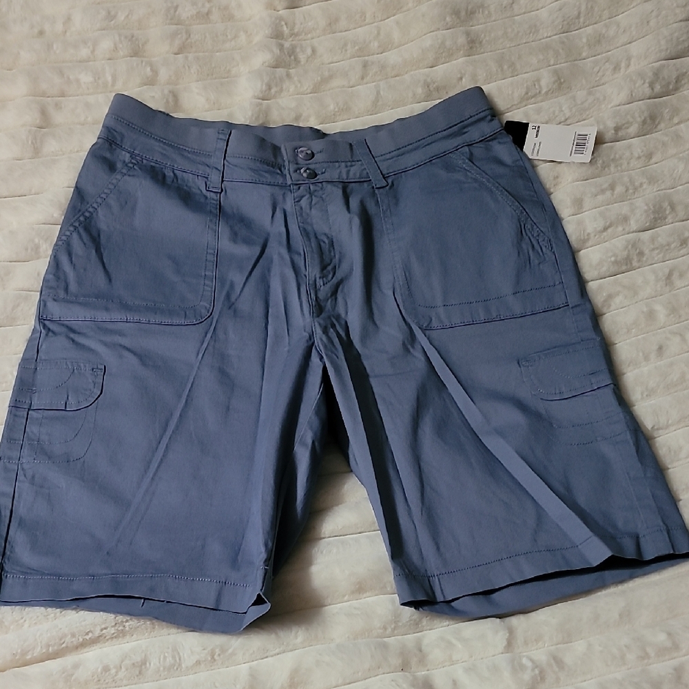 Lee Women's Blue Cargo Shorts